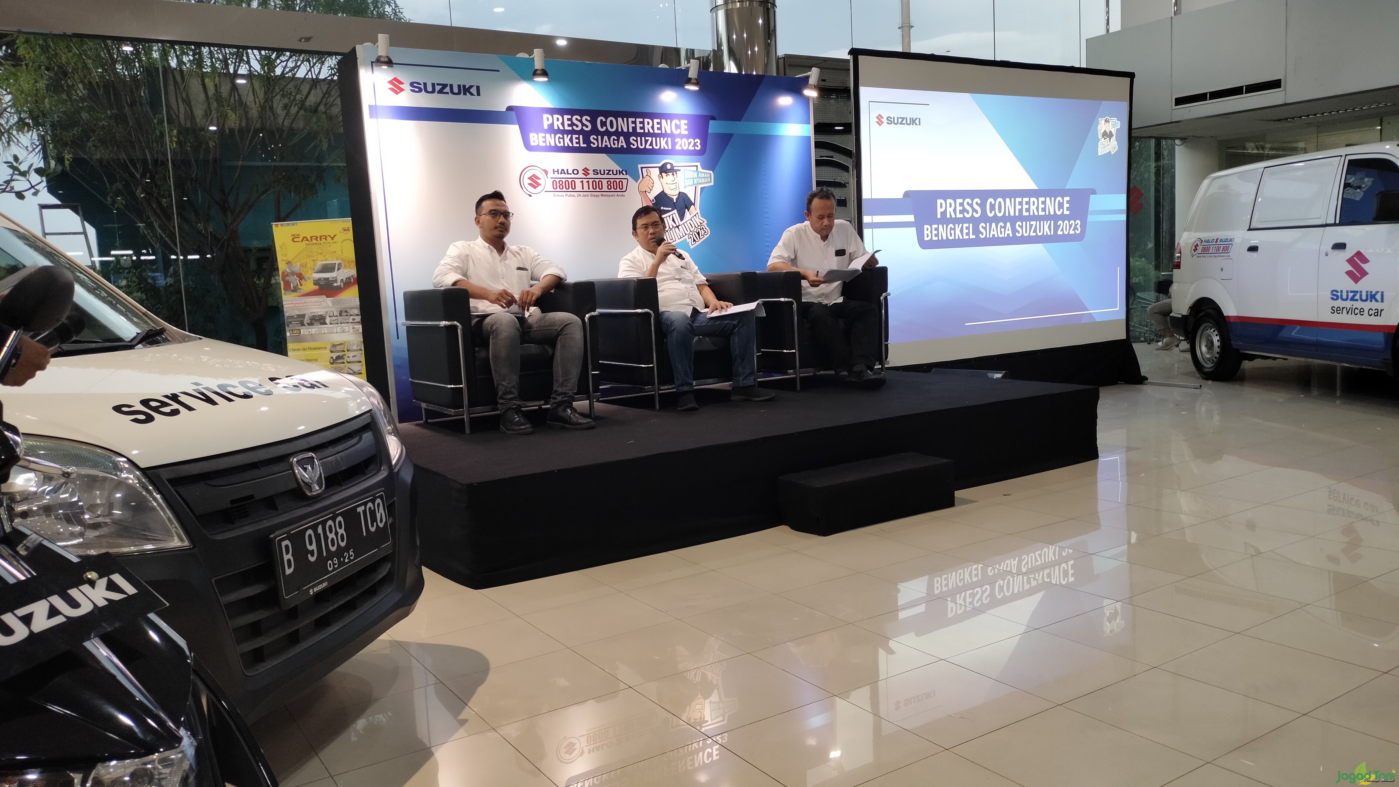 Bengkel Siaga Suzuki Temani Mudik Sahabat Tani 