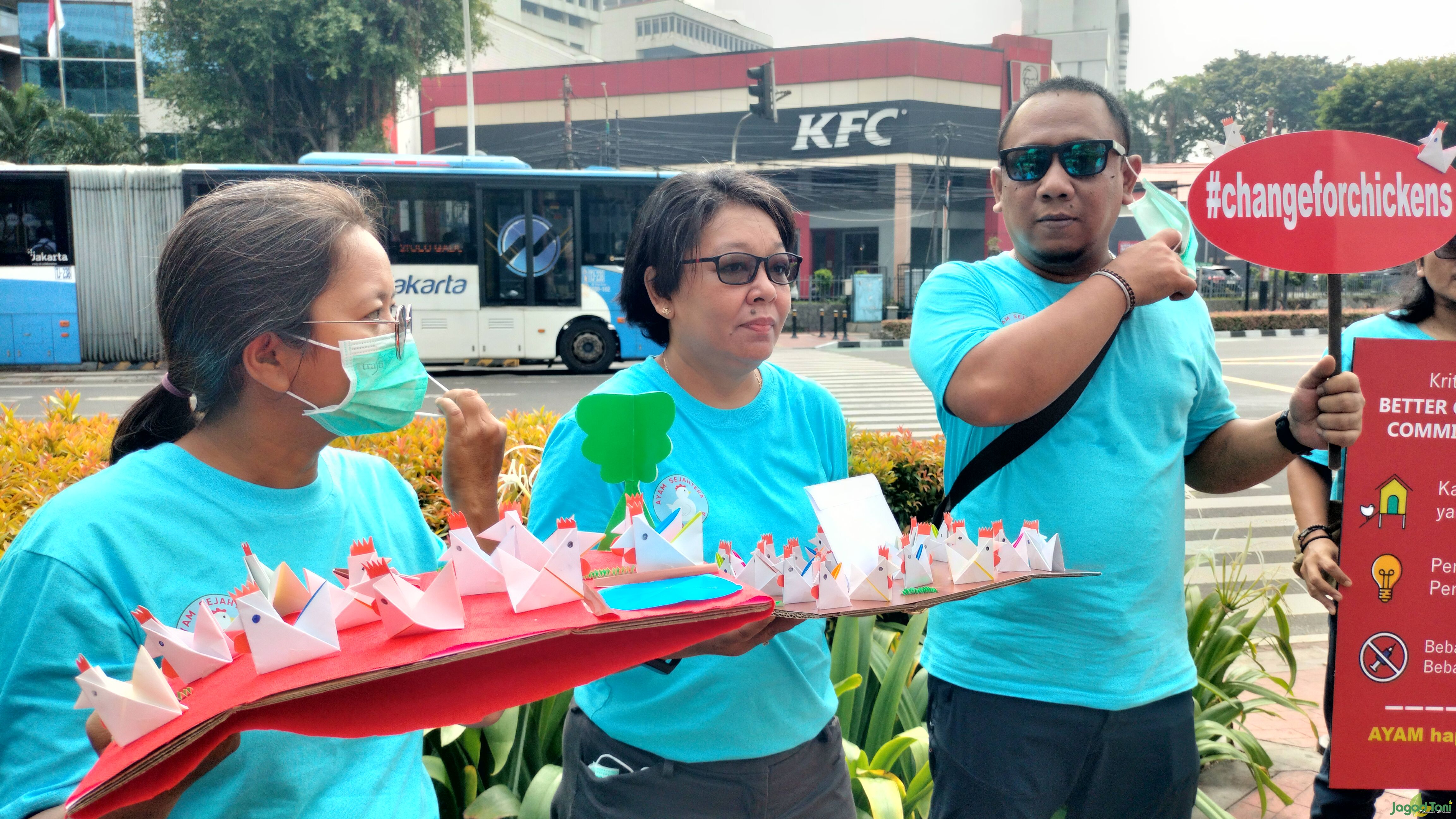 Aksi Simpatik Kesejahteraan Ayam Lebih Baik