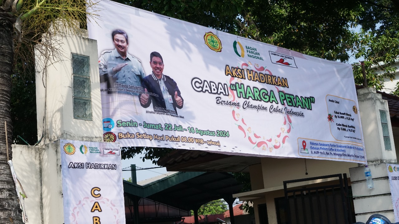 Gandeng Petani Champion, Kementan Gelar Aksi Cabai Murah