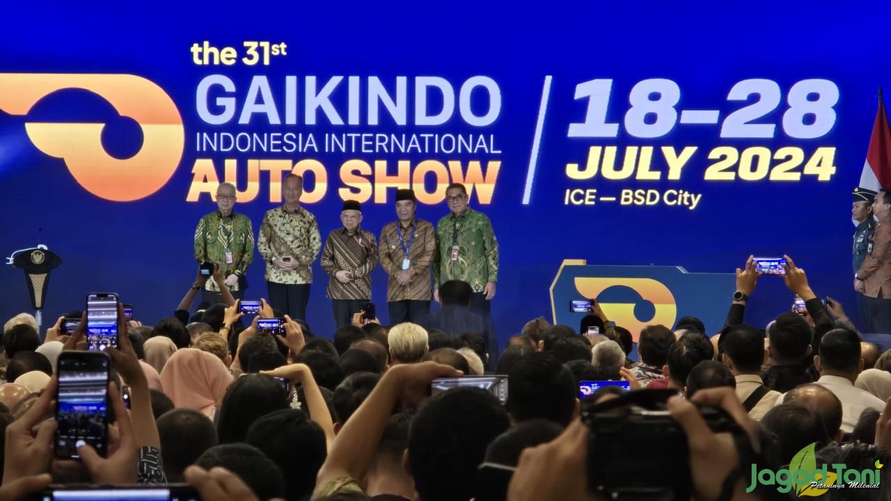 GAIKINDO Indonesia International Auto Show (GIIAS) 2024 Resmi dibuka Wapres Ma’ruf Amin