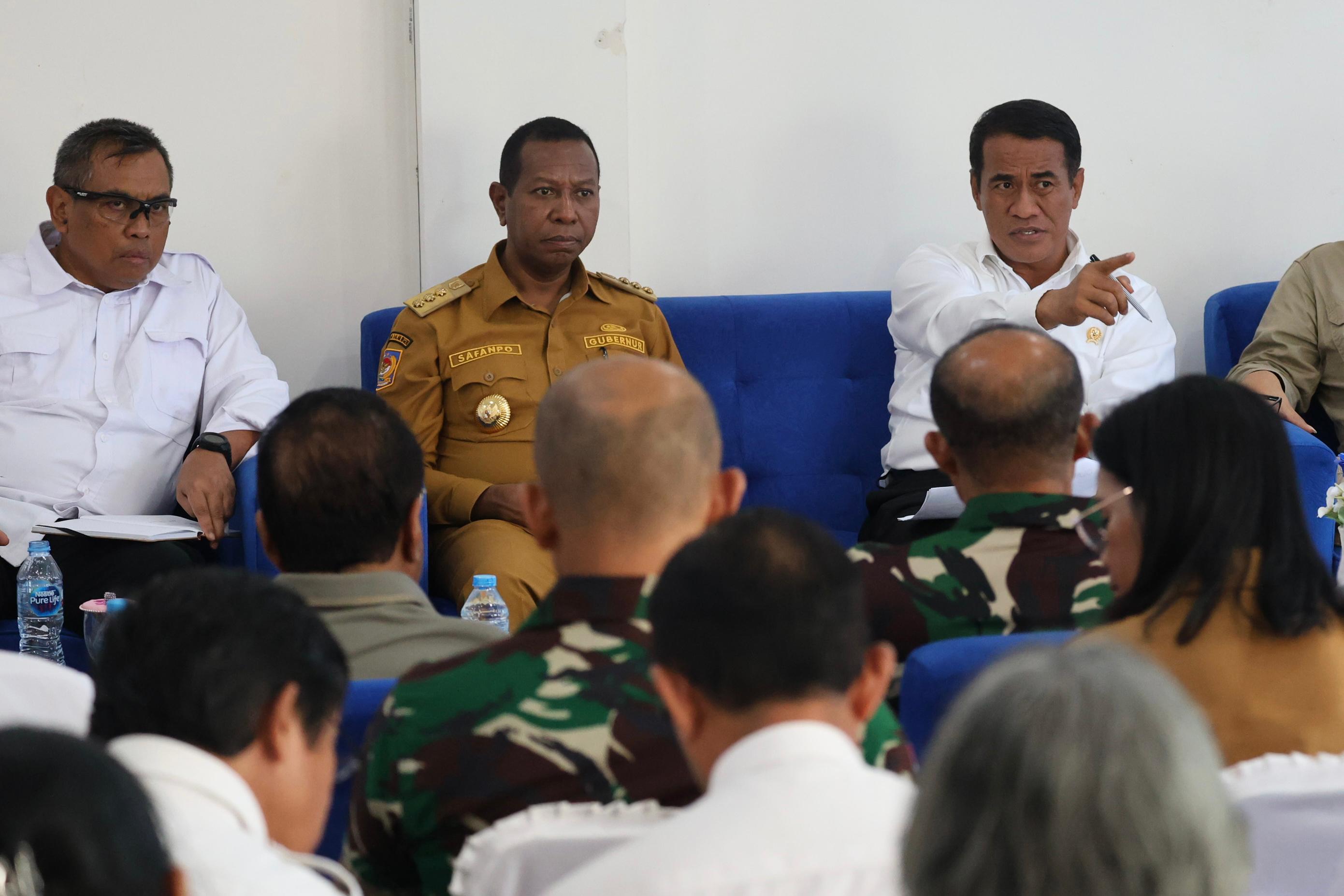 Mentan Amran Kembali Cek Progres Lahan Pertanian Merauke