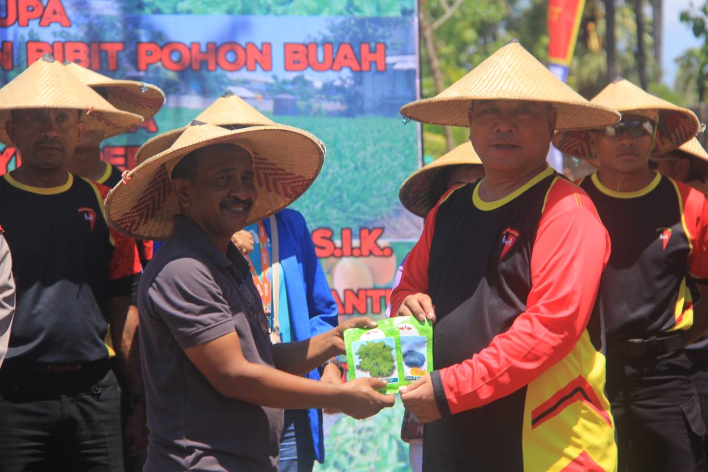 Kolaborasi Pertanian dan Brimob Polda NTT: Wujudkan Kedaulatan Pangan di NTT