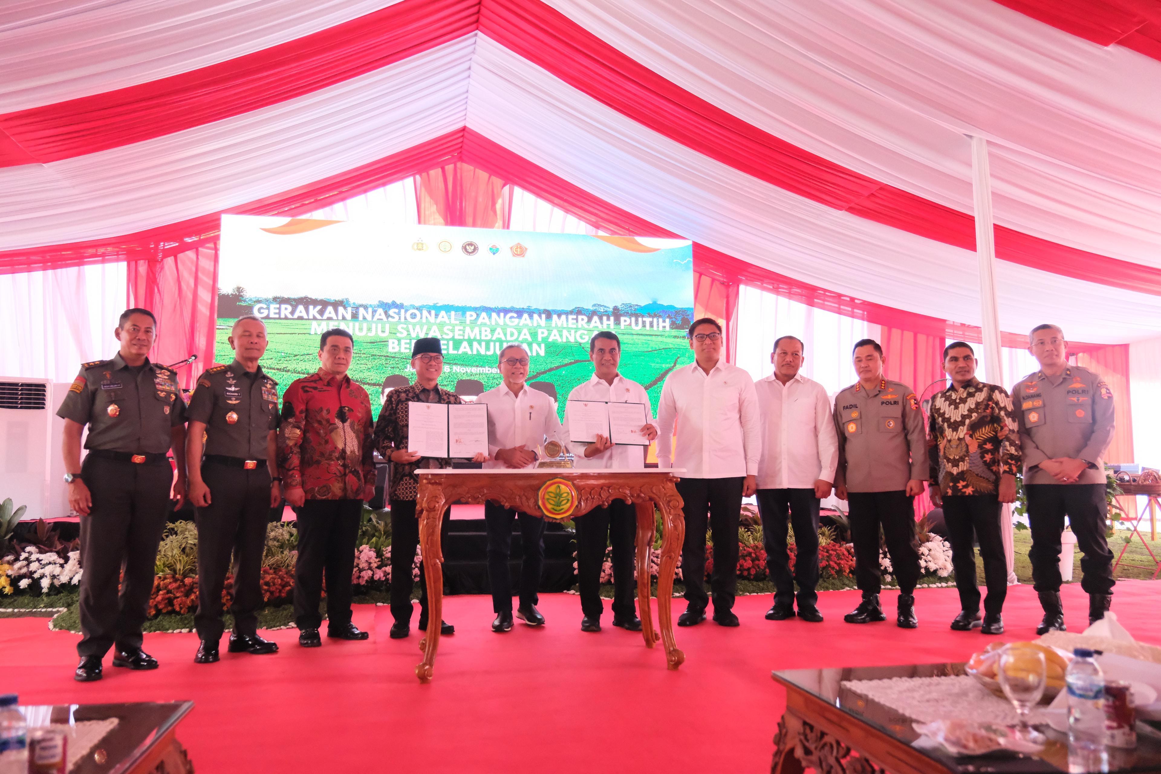 Gerakan Nasional Pangan Merah Putih, Sinergi Wujudkan Swasembada Pangan