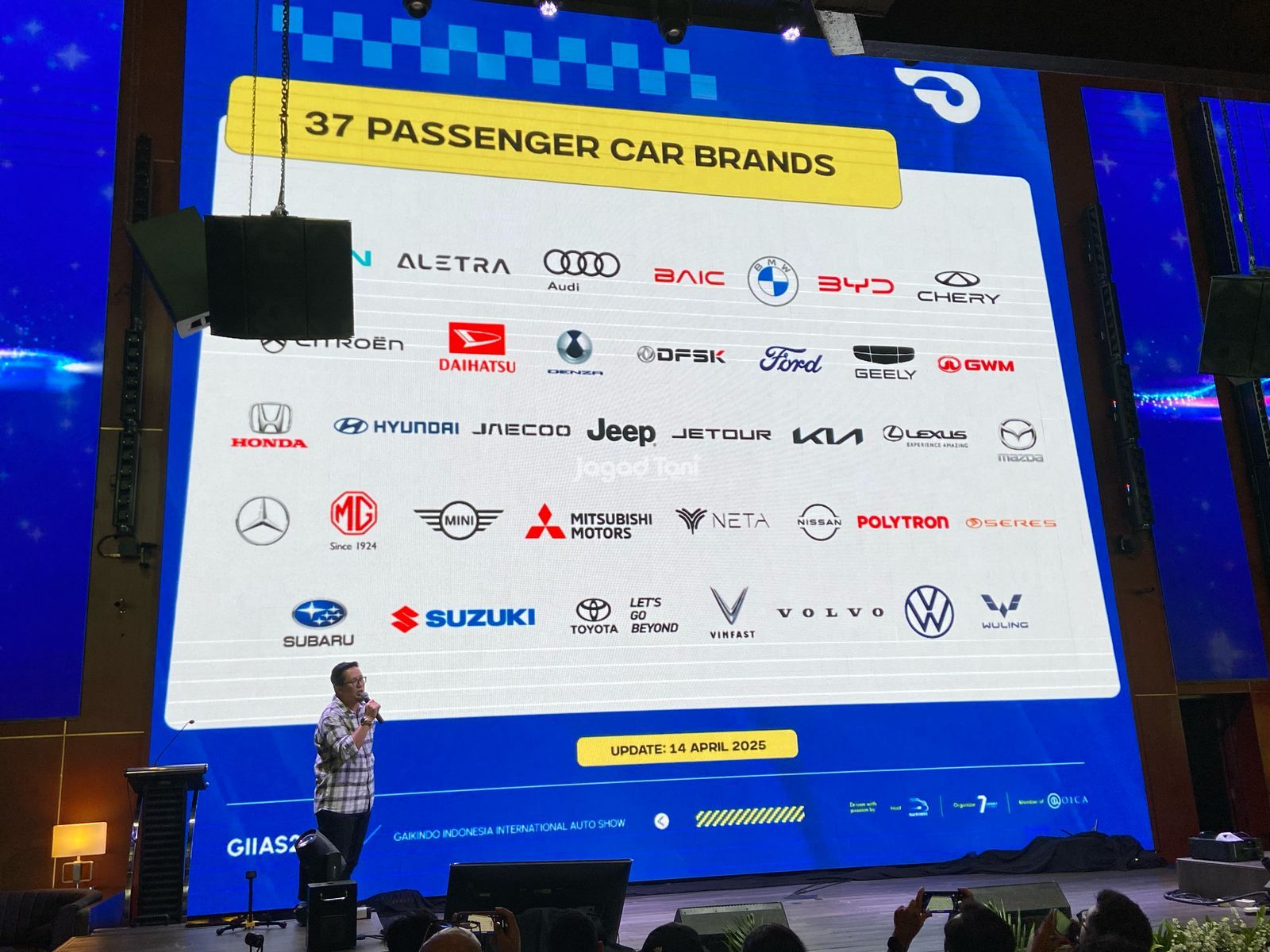 Brand Otomotif Terlengkap di GIIAS 2025