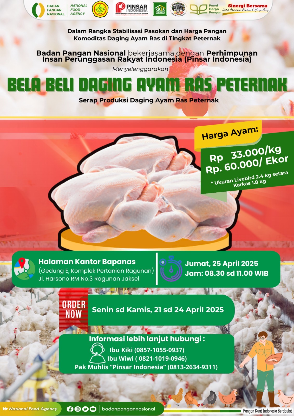 Bela Beli Daging Ayam Ras Peternak